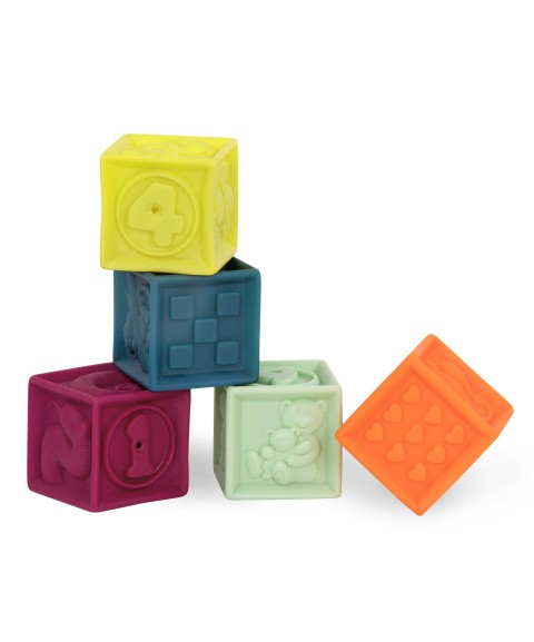10 BLOCS À EMPILER ACIDULÉS - ONE TWO SQUEEZE