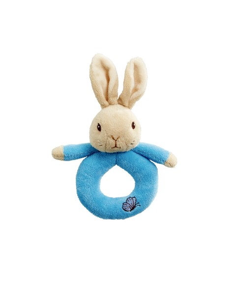 PETER AND FLOPSY RING RATTLES