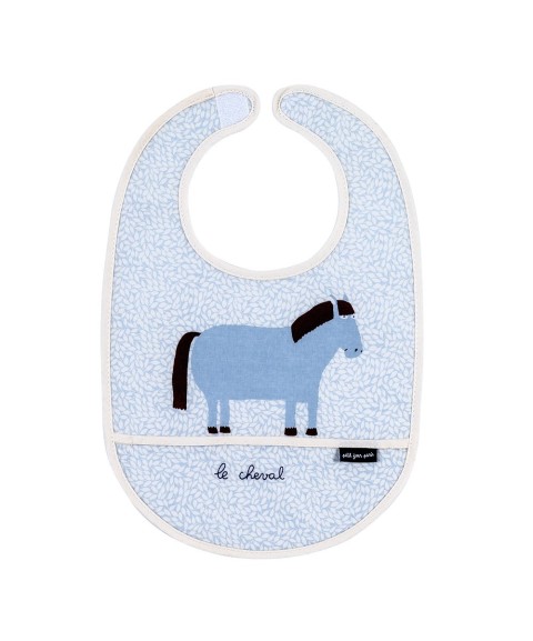 COATED COTTON BIB HORSE LA FERME