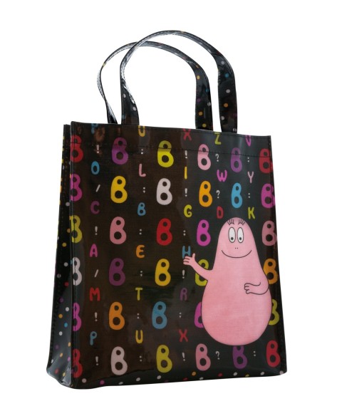 PETIT SAC BARBAPAPA NOIR