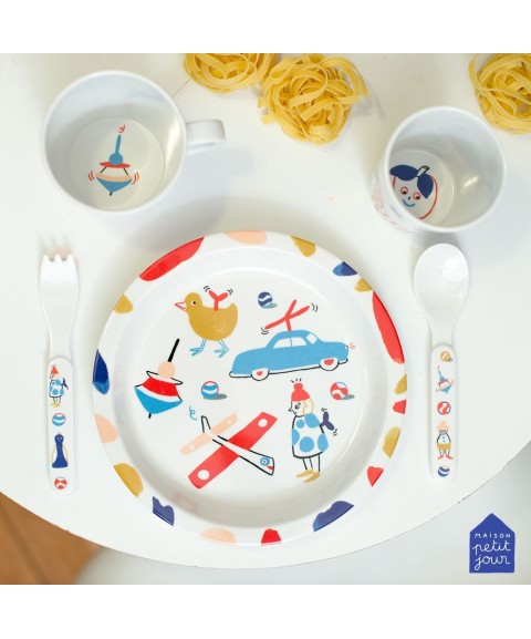 2-PIECE CUTLERY SET LES JOUETS DE MARIE