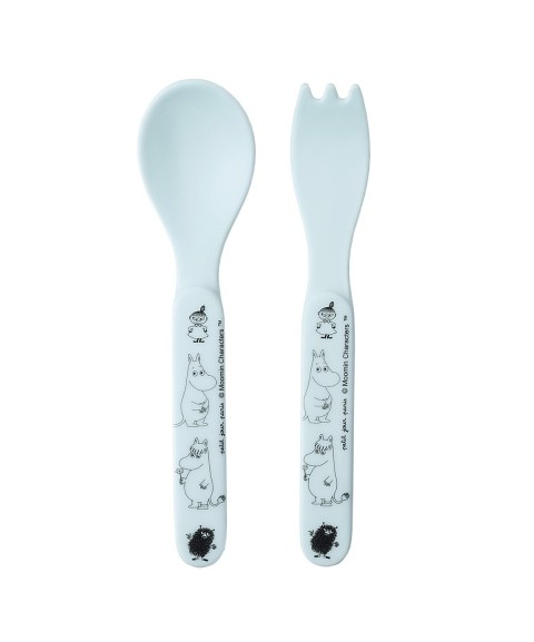 2-PIECE CUTLERY MOOMIN BLUE