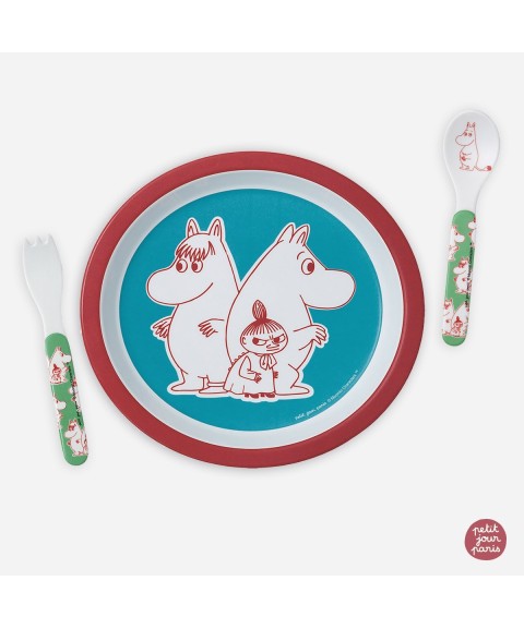 ASSIETTE BÉBÉ MOOMIN Ø18 cm