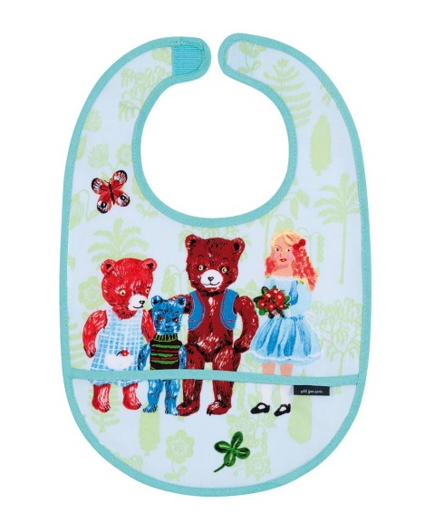 PVC COATED COTTON BIB GOLDILOCKS "OURS"