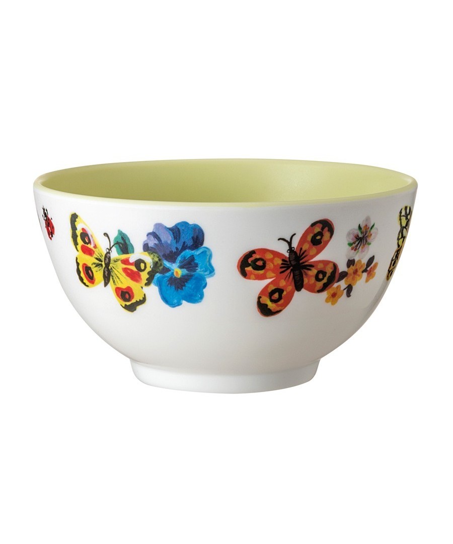 BOWL JARDINS FLEURIS YELLOW