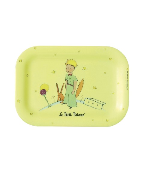 SMALL SERVING TRAY THE LITTLE PRINCE YELLOW