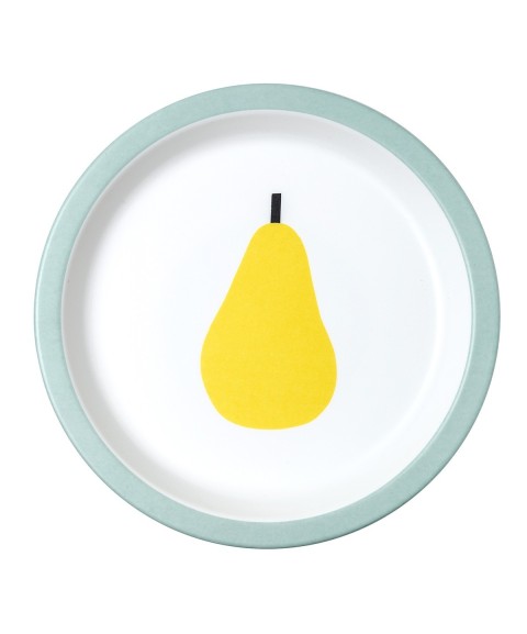 ASSIETTE BÉBÉ LES POIRES Ø 18cm