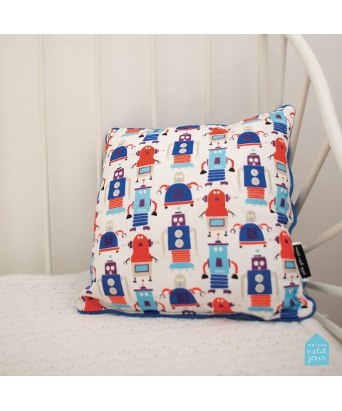 PILLOW LES ROBOTS