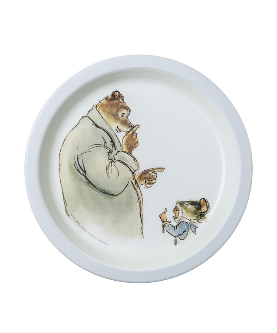 BABY PLATE ERNEST ET CÉLESTINE Ø18cm