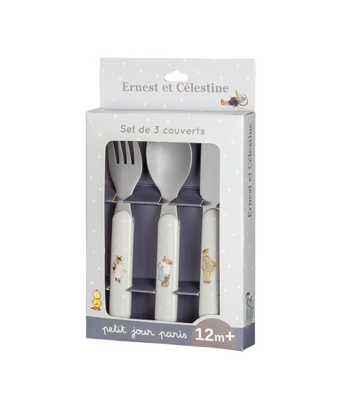 CUTLERY SET ERNEST ET CÉLESTINE 