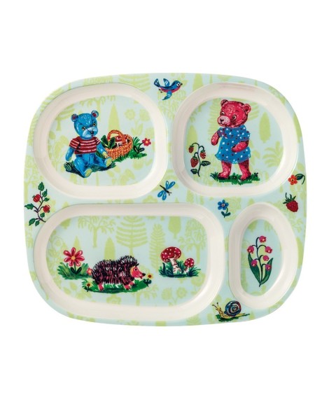 4-COMPARTMENT SERVING TRAY GOLDILOCKS