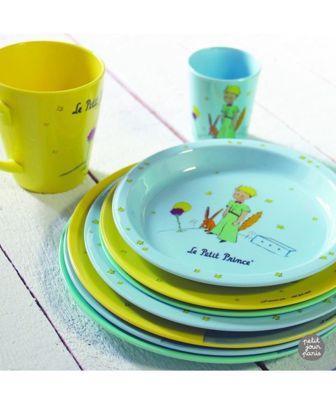 6 ASSIETTES LE PETIT PRINCE ASSORTIES Ø 23cm