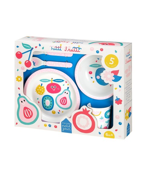 COFFRET CADEAU 5 PIÈCES TUTTI FRUTTI