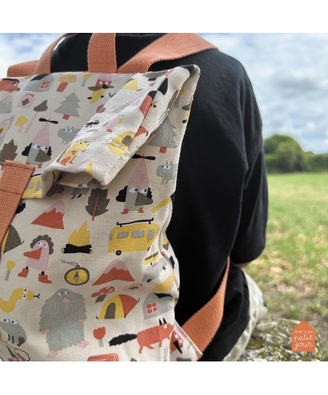 BACKPACK MINI MESSENGER L'AVENTURE