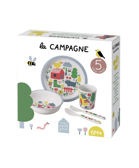 COFFRET CADEAU 5 PIÈCES LA CAMPAGNE