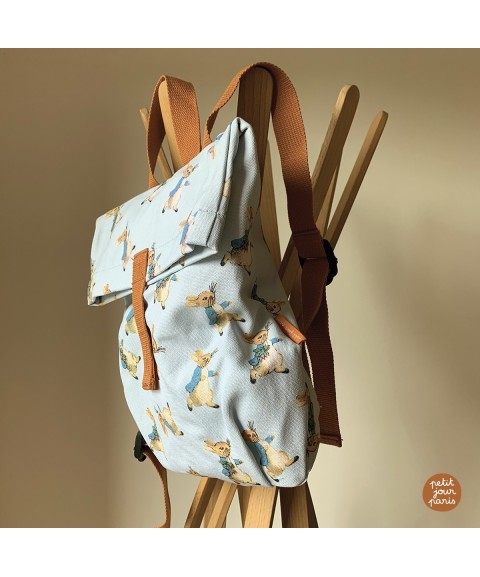 BACKPACK MINI MESSENGER PETER RABBIT BROWN