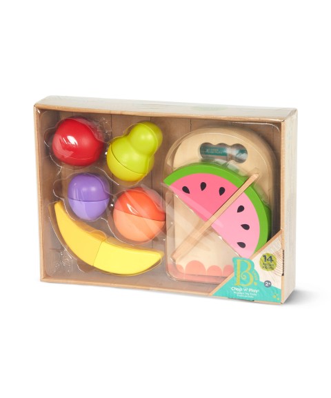 WOODEN FRUITS - CHOP AND PLAY