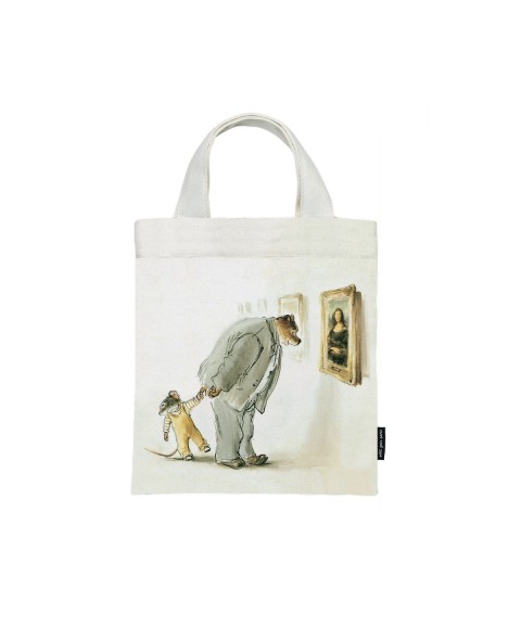 MINI TOTE BAG ERNEST ET CÉLESTINE IN MUSEUM