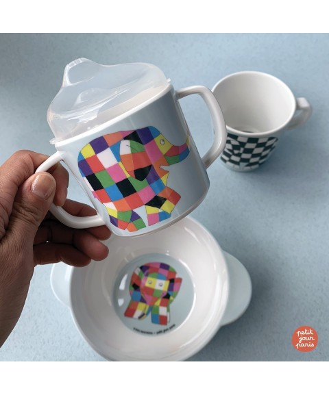 TASSE D'APPRENTISSAGE ANTIDÉRAPANTE  ELMER