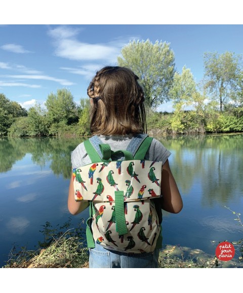 BACKPACK "MINI MESSENGER" LES PERROQUETS