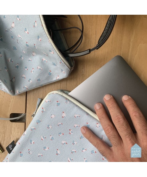 LAPTOP SLEEVE LES MOUETTES