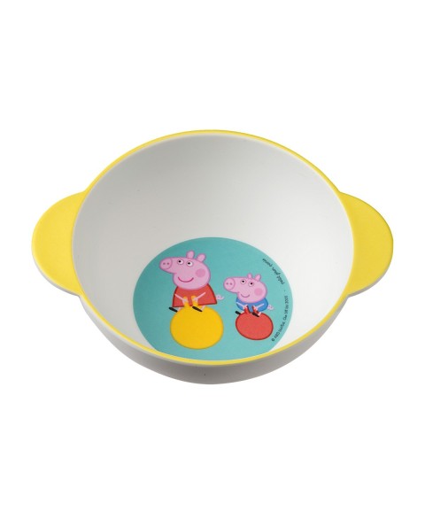 BOWL WITH HANDLES PEPPA PIG