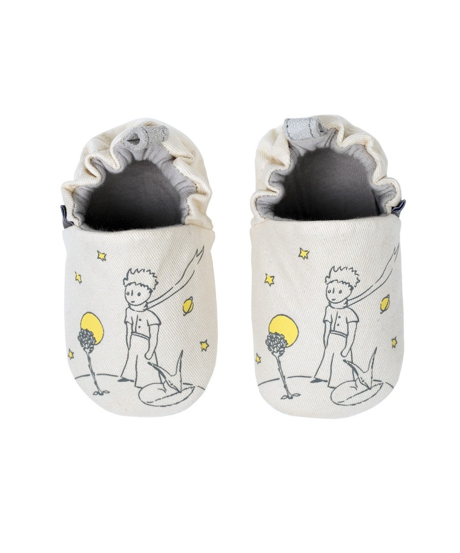 MES 1ERS CHAUSSONS LE PETIT PRINCE ET LE RENARD 6-12 MOIS