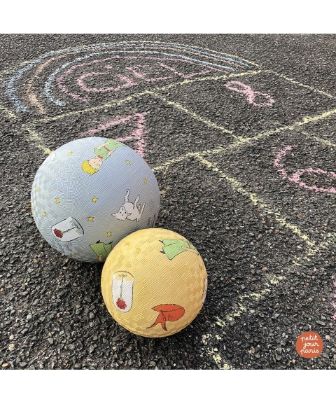 LARGE PLAYGROUND BALL LE PETIT PRINCE GREY