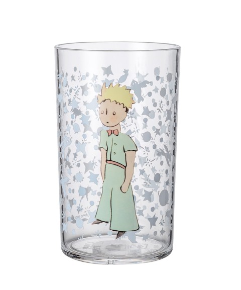 VERRE TRANSPARENT LE PETIT PRINCE