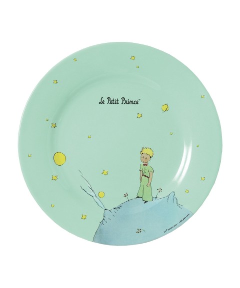 DESSERT PLATE THE LITTLE PRINCE GREEN Ø23cm 