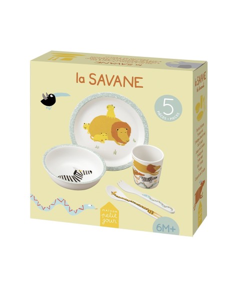 COFFRET CADEAU 5 PIÈCES LA SAVANE