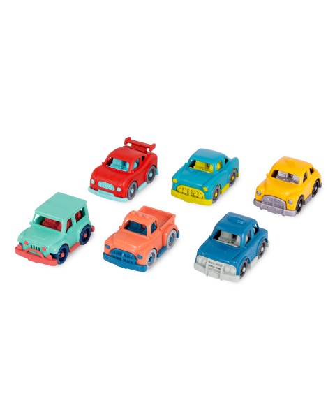 ASSORTIMENT DE 6 MINIS VÉHICULES - MINI RIDERS WITH 6 VEHICLES