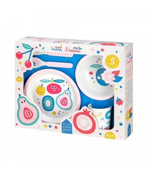 COFFRET CADEAU 5 PIÈCES TUTTI FRUTTI