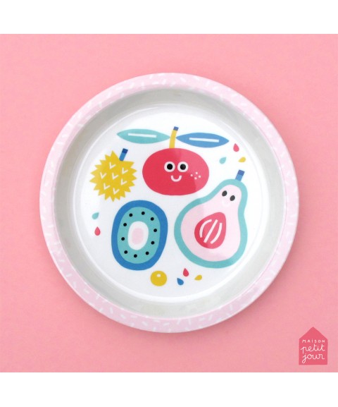 BABY PLATE TUTTI FRUTTI