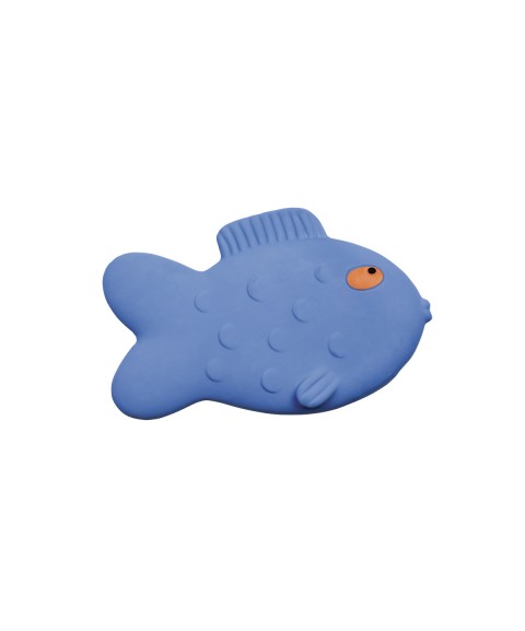 NATURAL RUBBER BATH TOY FISH