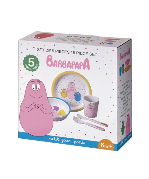 COFFRET CADEAU 5 PIÈCES BARBAPAPA