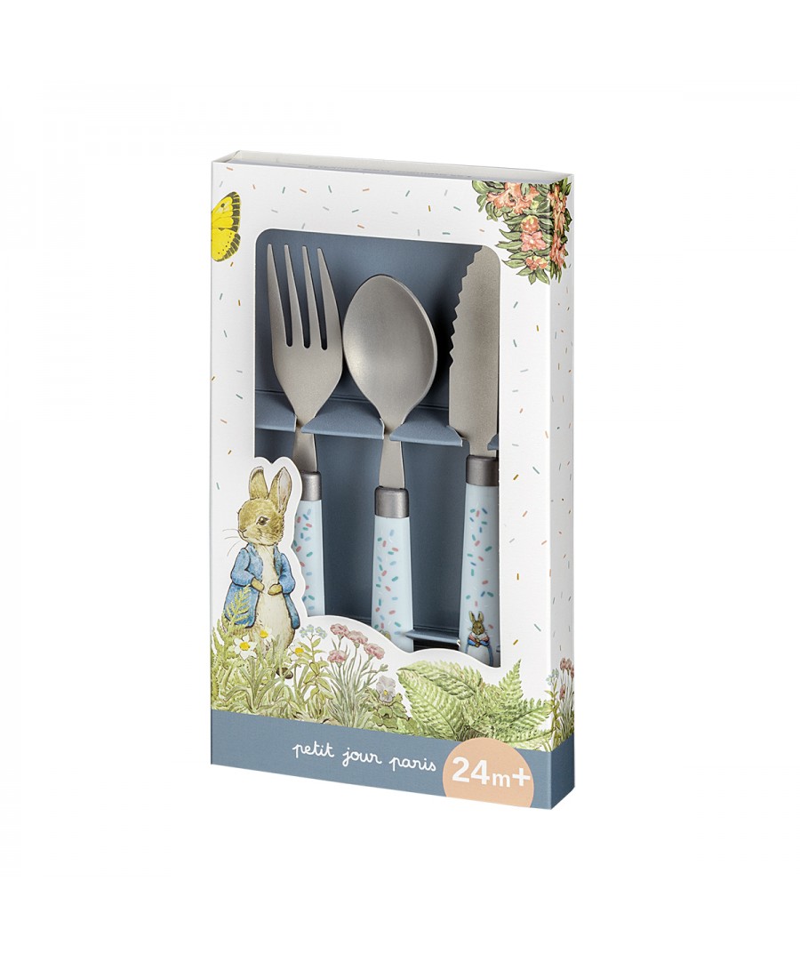 LEARNING CUTLERY SET PETER RABBIT
