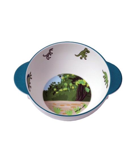 BOWL WITH HANDLES LES DINOSAURES