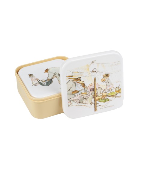 SET OF 3 LUNCH BOXES ERNEST ET CÉLESTINE 