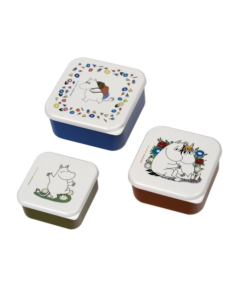 SET OF 3 LUNCH BOXES MOOMIN