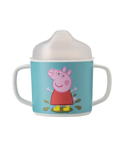 LEARNING CUP WITH ANTI-SLIP BASE PEPPA PIG