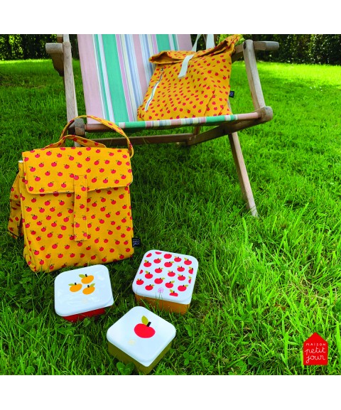 SET DE 3 LUNCH BOX LES POMMES