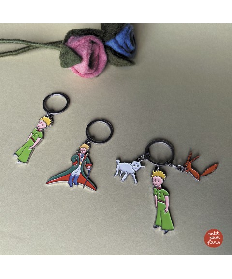 KEYRING THE LITTLE PRINCE WITH A CAPE