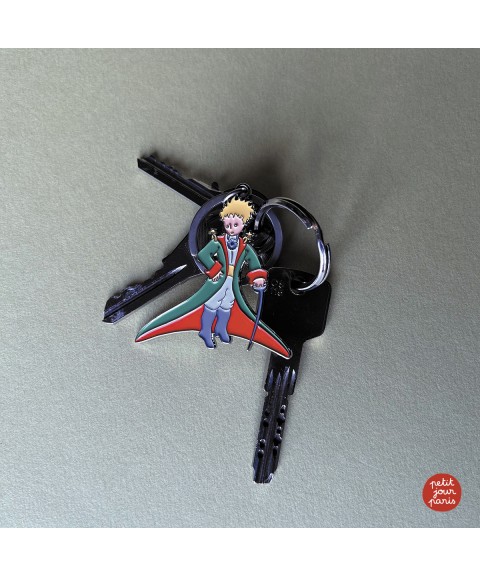 KEYRING THE LITTLE PRINCE WITH A CAPE