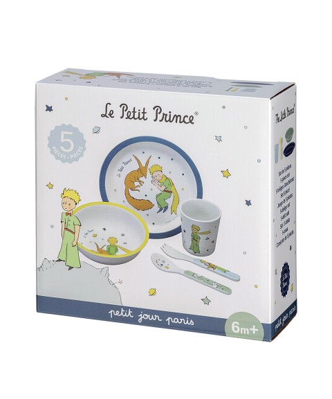 COFFRET CADEAU 5 PIÈCES LE PETIT PRINCE BLEU