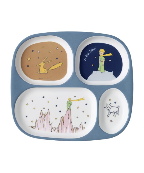 4-COMPARTMENT SERVING TRAY THE LITTLE PRINCE
