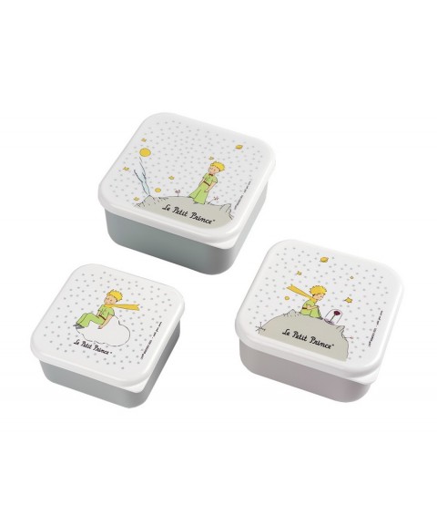 SET OF 3 LUNCH BOXES THE LITTLE PRINCE