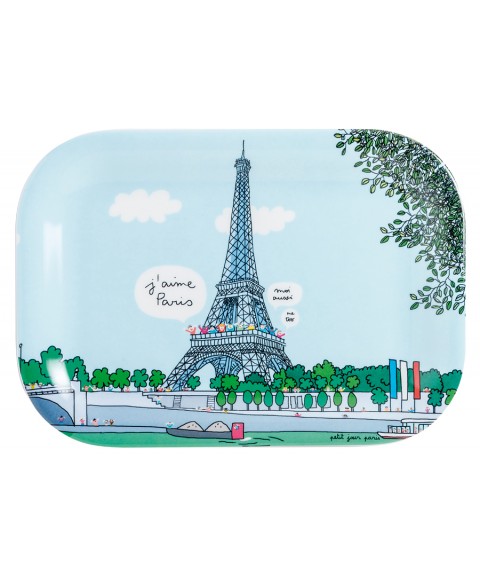 SMALL SERVING TRAY PARIS "TOUR EIFFEL"