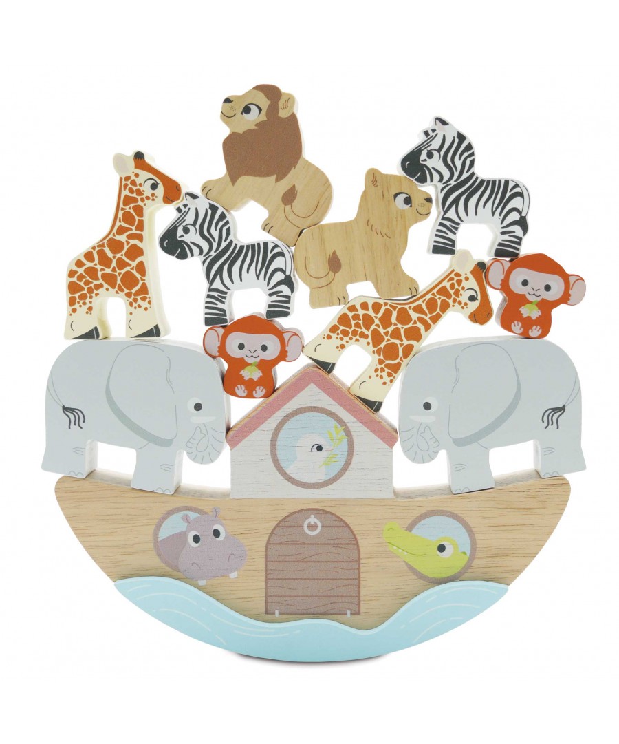 NOAH’S BALANCING ARK ANIMAL STACKER - 11 PIECE