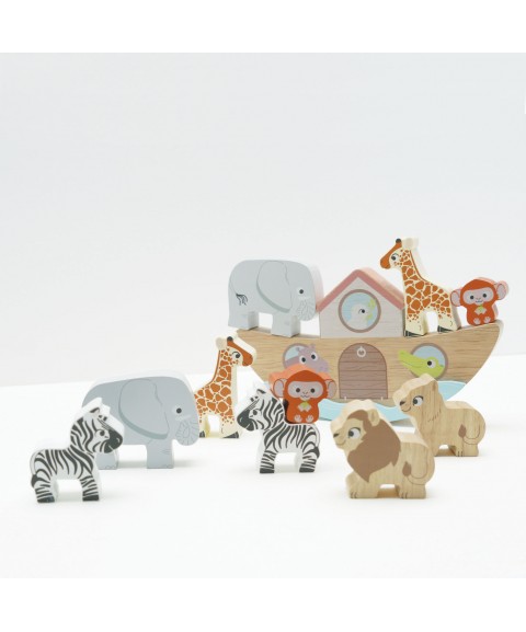 NOAH’S BALANCING ARK ANIMAL STACKER - 11 PIECE